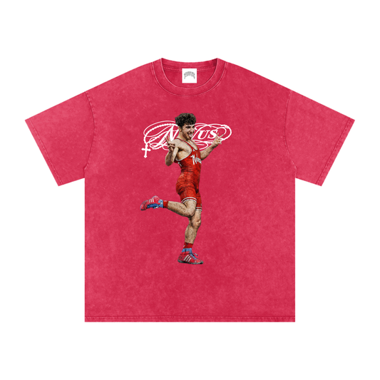 Ridge Lovett Snow Washed Oversized Cotton T-Shirt